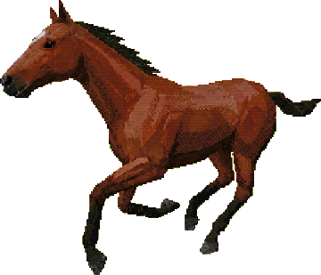 Stride horse mascot